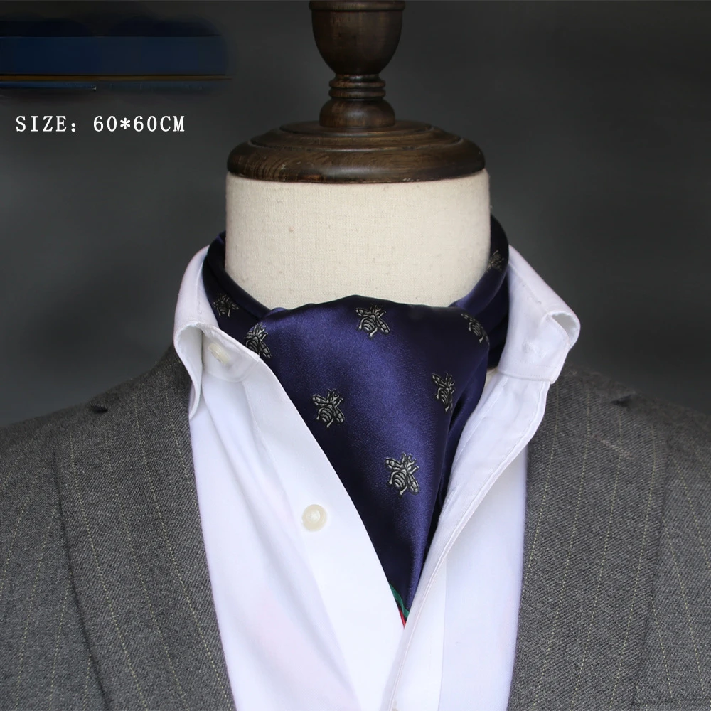 وشاح حريري بريطاني للرجال ، من - مراجعة Scarf Silk Square وسعره