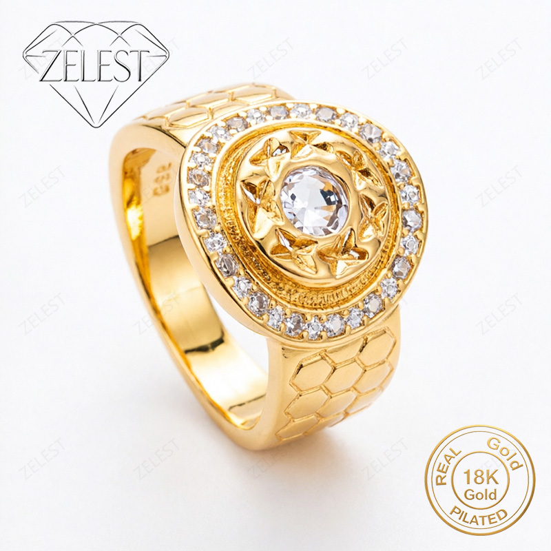 خاتم فضة عيار 925 مطلي بالذهب  - مراجعة Tie Clip Silver وسعره